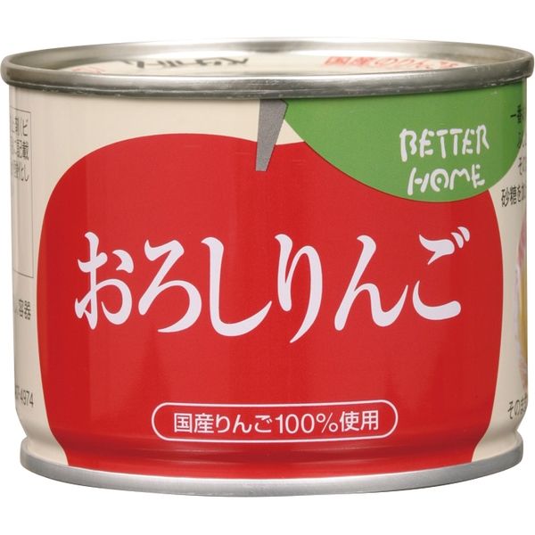 ベターホーム協会 おろしりんご缶 49759518 1セット（24缶入）（直送品）