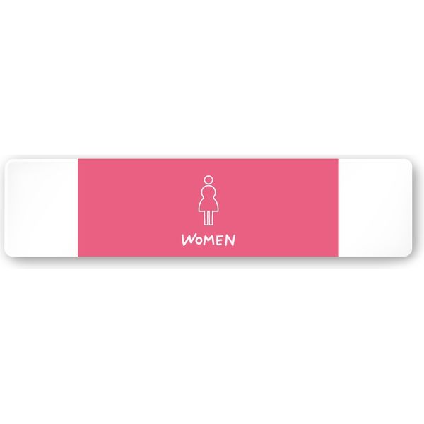 フジタ 飲食向け Simple A-IM2-0206 女子トイレ 平付型アクリル（直送品）