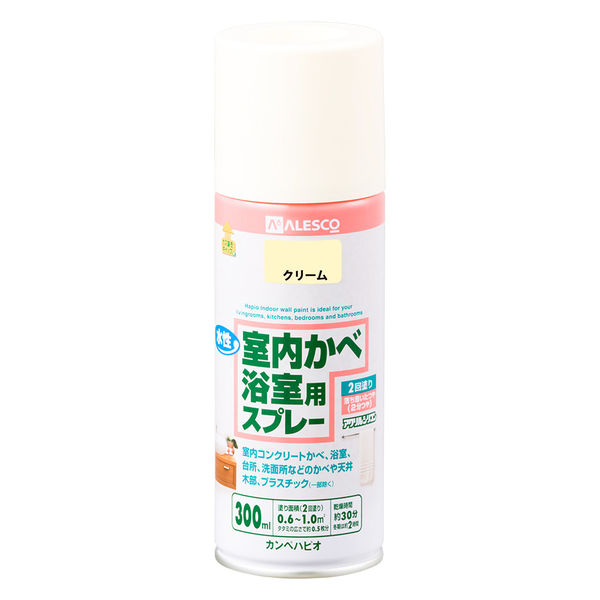 室内かべ浴室用スプレー クリーム 300ML #00547654042300 カンペハピオ（直送品）