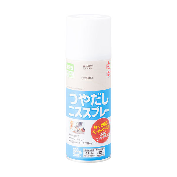 水溶性つやだしニススプレーA とうめい 300ML #00557654002300 カンペハピオ（直送品）