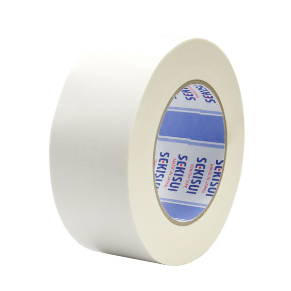 積水化学工業 カラー布テープ No.600 0.31mm厚 白 幅50mm×長さ25m巻 1セット（30巻：1巻×30）（直送品）