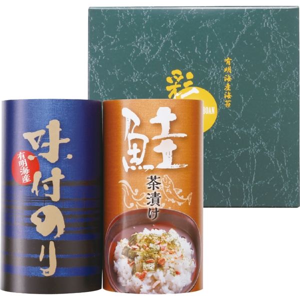 彩食工房 お茶漬け・有明海産味付海苔詰合せ「和の宴」 ON-AO ギフト包装（直送品）