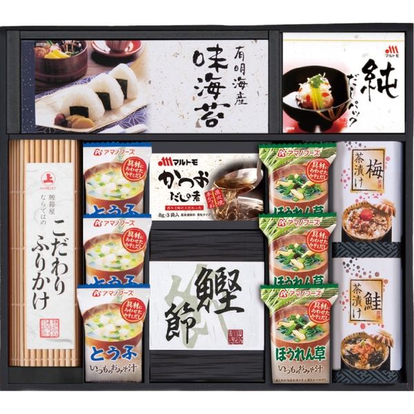 アマノフリーズドライみそ汁＆食卓詰合せ AMC-40S ギフト包装（直送品）