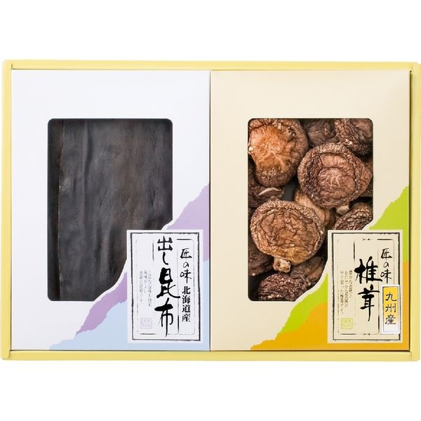 寿力物産 椎茸・昆布詰合せ SPK-30 ギフト包装（直送品）