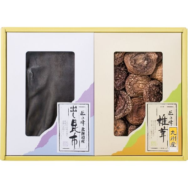 寿力物産 椎茸・昆布詰合せ SPK-25 ギフト包装（直送品）