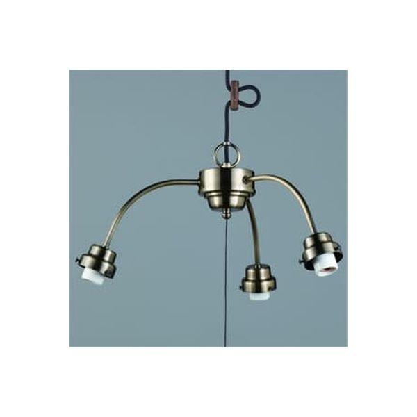 後藤照明 3灯用ビス止アームCP型・吊り具（真鍮ブロンズ鍍金） GLF0271BR*（直送品）