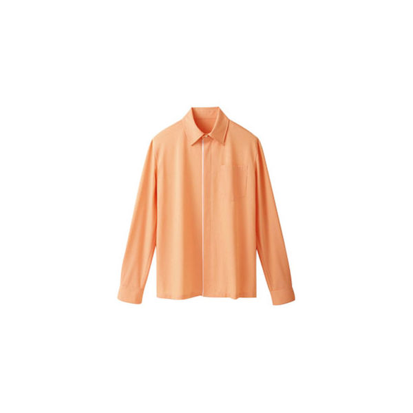 セロリー 長袖ニットシャツ（ユニセックス） オレンジ M 63364（直送品）