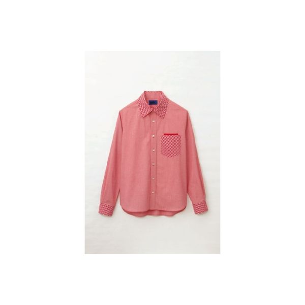 セロリー 長袖シャツ（ユニセックス） レッド LL 63393（直送品