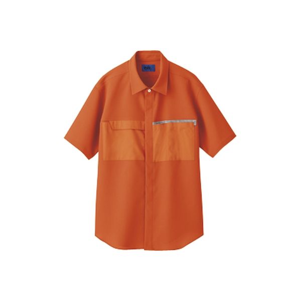 セロリー 半袖シャツ（ユニセックス） オレンジ LL 63477（直送品）