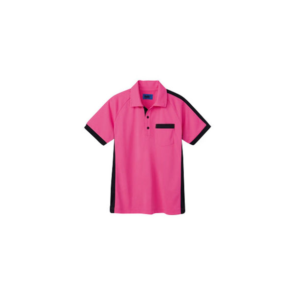セロリー ポロシャツ（ユニセックス） ピンク 4L 65366（直送品）