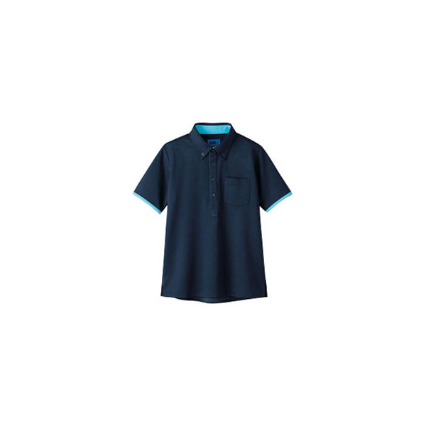 セロリー ポロシャツ（ユニセックス） ネイビー L 65571（直送品）