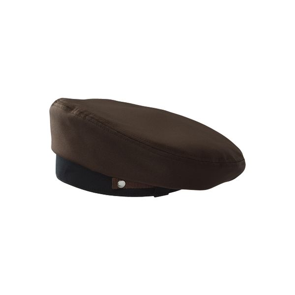セロリー ベレー帽（ブラウンテープ付）ユニセックス ブラウン F 69714（直送品）