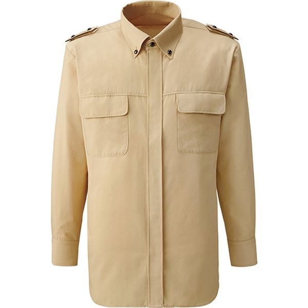チクマ SYNBOLIC SHIRT 長袖シャツ（肩章付き） KB1809-2-S（直送品）