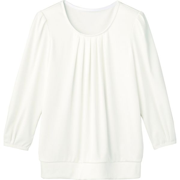 ハネクトーン早川 タックTシャツ ホワイト S WP369-7（直送品）