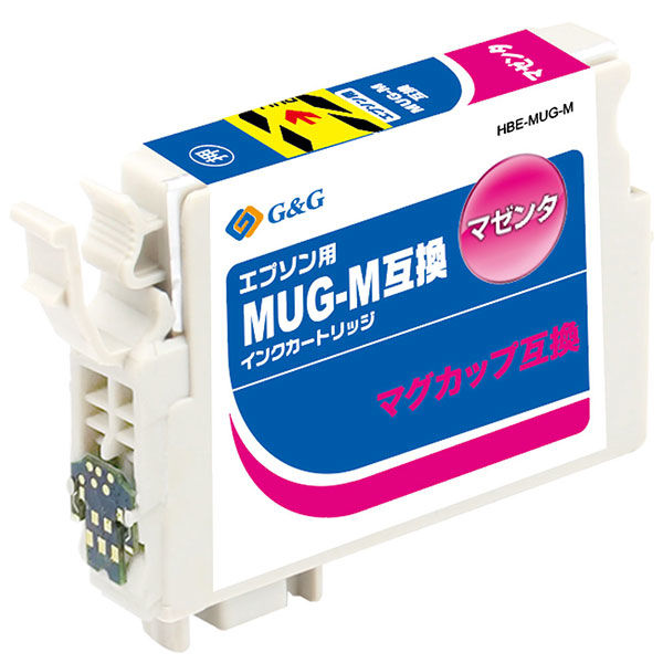 エプソン（EPSON）用 互換インク HBE-MUG-M マゼンタ（MUG-M互換）マグカップシリーズ  1個