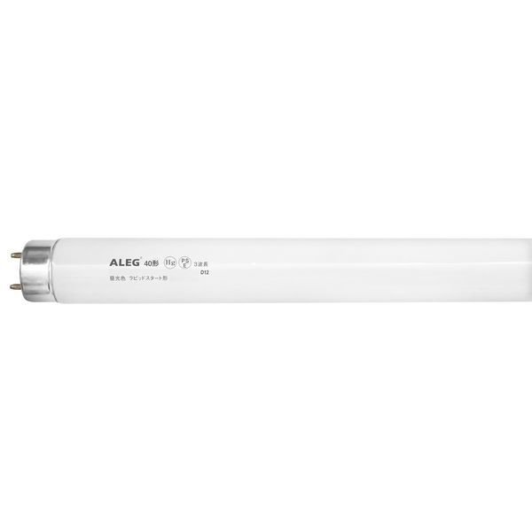 ALEG 3波長ラピッドスタート形 40W形 直管蛍光灯 昼白色 FLR40S･EX-N/M-X/36/1  2本入
