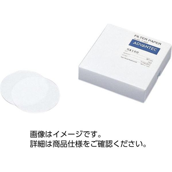 ガラスろ紙 DP-70 25mmφ 33680212 1セット（1箱：50枚入×10箱） アドバンテック東洋（直送品）