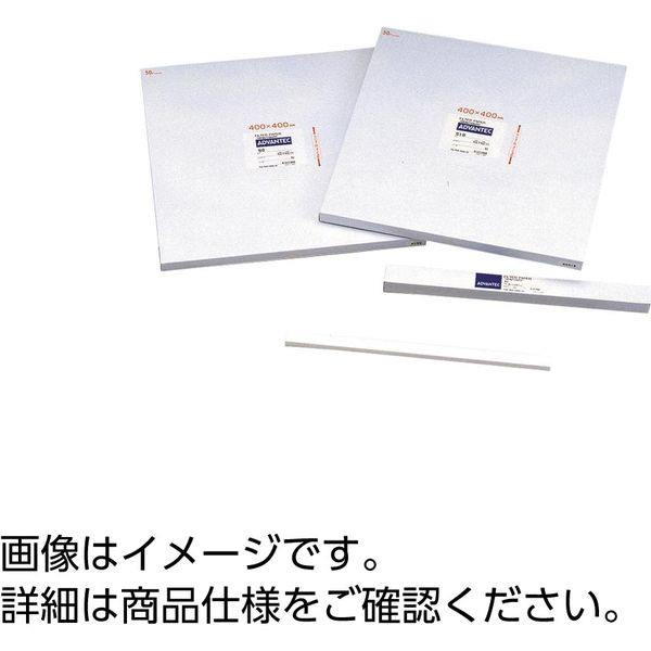 クロマトグラフィー用ろ紙 No.51A 400×400mm 33680238 1セット（1箱：50枚入×5箱） アドバンテック東洋（直送品）