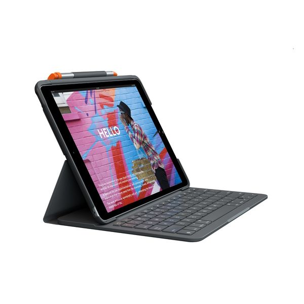 iPad 第7世代 32GB Wi-Fiモデル ロジクール iキーボード付き - PC ...