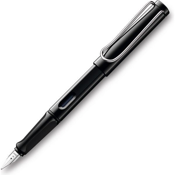 LAMY サファリ シャイニーブラック FP （F） 万年筆 L19BK-F 1本 アスクル