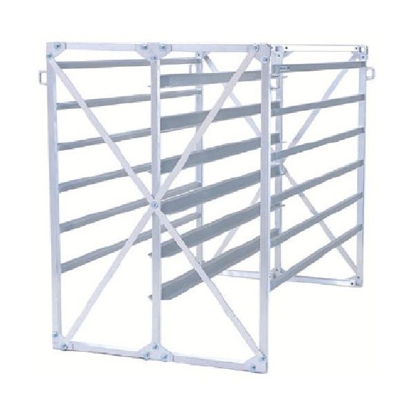 昭和ブリッジ販売 昭和 NC型アルミ苗箱収納棚 NC-70KH 1台 125-2335（直送品）