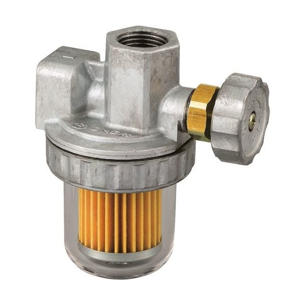 オンダ製作所 OFー75LV型 オイルストレーナー Rc1/2×Rc1/2 OF-75LVA 1個 216-9751（直送品）