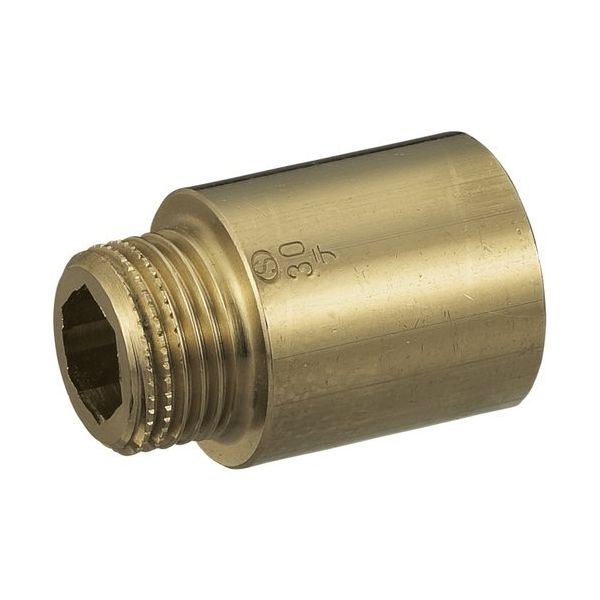 オンダ製作所 持出しソケット 黄銅 PJ1/2×45mm OS-031I 1個 224-6811（直送品）