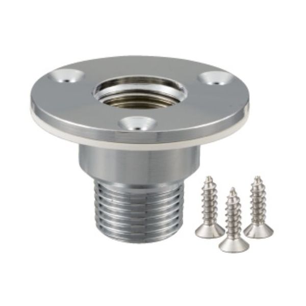 オンダ製作所 配管アダプター テーパおねじ×平行めねじ 水協品 つば径φ50 OS-178M-S 1個 224-6846（直送品）