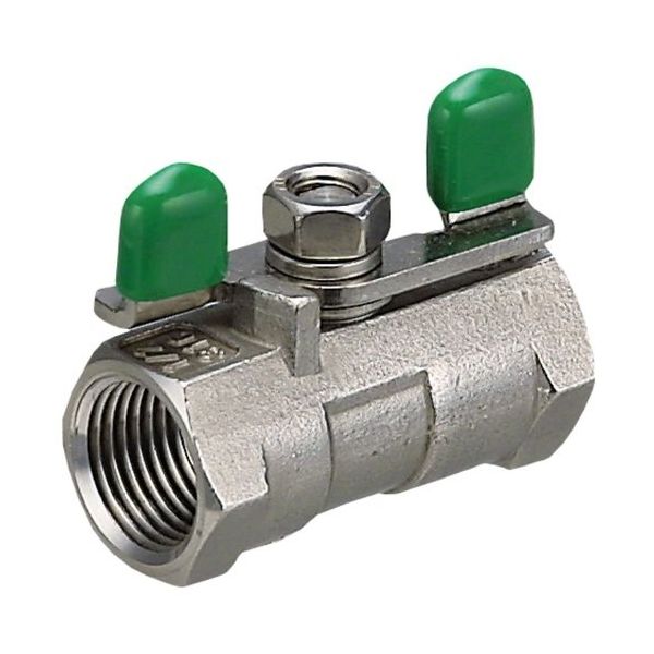 オンダ製作所 SBFS型 ボールバルブ Rc1/4×Rc1/4 蝶ハンドル SBFS-T08 1個 224-3642（直送品）