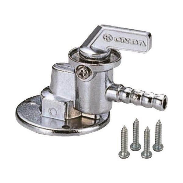 オンダ製作所 灯油コックアングル型 φ8×φ7.2タケノコ OF-500 1個 216-9745（直送品）