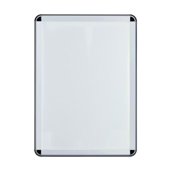 シンエイ PGライトLEDスリム屋内用44R型A0サイズシルバー PGLED-SLIM-44R-A0AG 1台 135-0643（直送品）