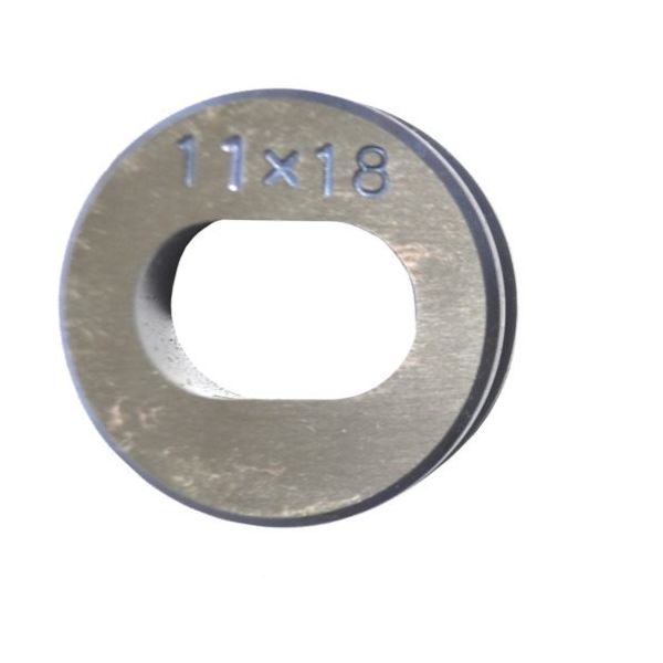 西田製作所 西田 P18用長穴刃物11×18 メス P18-LD11 1個 852-2445（直送品）