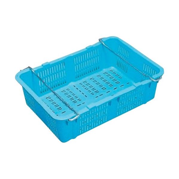 岐阜プラスチック工業 リス メッシュコンテナ 129686 プラスケットNo.480持手付40L NO.480 1個 278-0298（直送品）