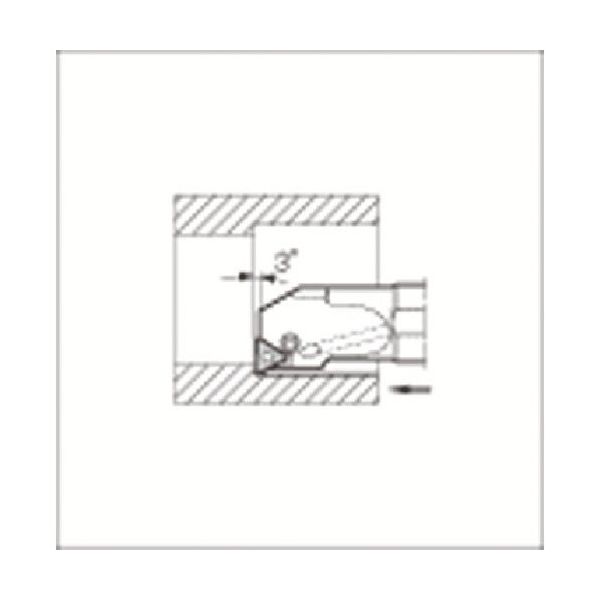 京セラ 内径加工用ツインホールバー AーPTUN11 A16M-PTUNR11-20 1個 543-4955（直送品）