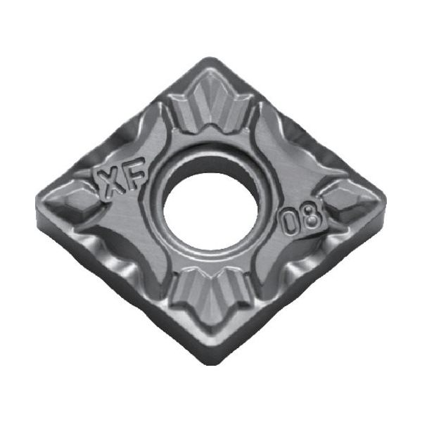 京セラ 旋削加工用チップ サーメット TN610 CNMG120408XF 1セット(10個) 827-6286（直送品）