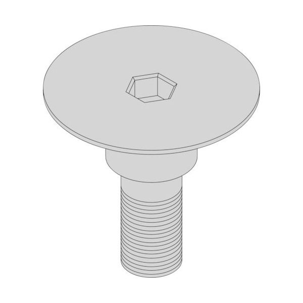 京セラ 部品 ねじ(クーラントホール付き) HF16X48HC 1個 112-7945（直送品）
