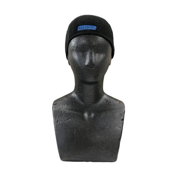 三重化学工業 ミエローブ パワフルヘアーバンド 黒 NO.WB02-BK 1セット(5個) 130-8612（直送品）