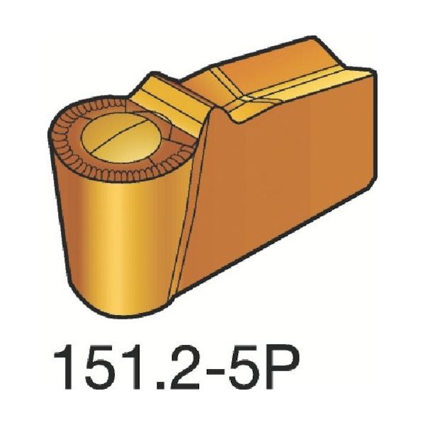 SANDVIK TーMax Qーカット 突切り・溝入れチップ(310) 4225 N151.2-A125-30-5P 1セット(10個)（直送品）