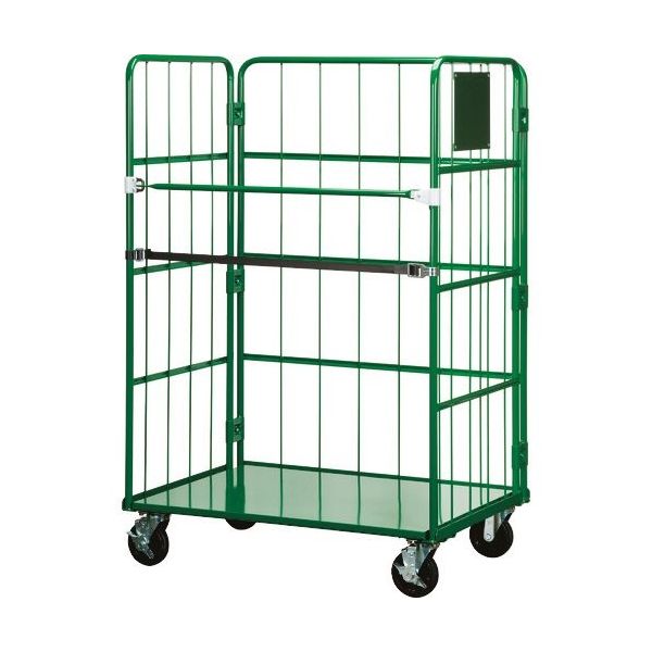 テラモト ロールボックスパレット(折りたたみかご車) OT-561-351-0 1台 163-0817（直送品）