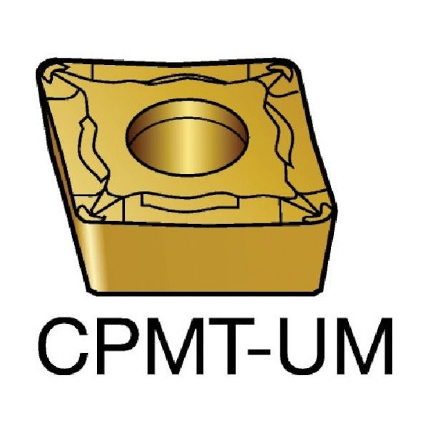 サンドビック SANDVIK コロターン111 旋削用ポジチップ(130) 1515 CPMT 09 T3 08-UM 1セット(10個)（直送品）