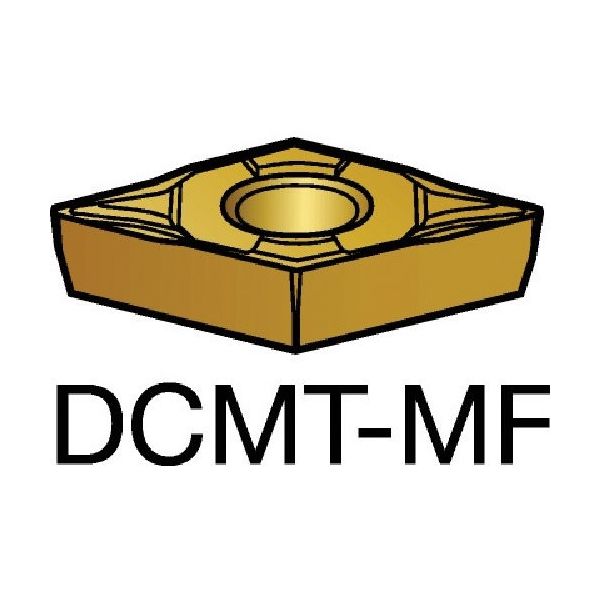 サンドビック SANDVIK コロターン107 旋削用ポジチップ(120) 2015 DCMT 11 T3 08-MF 1セット(10個)（直送品）