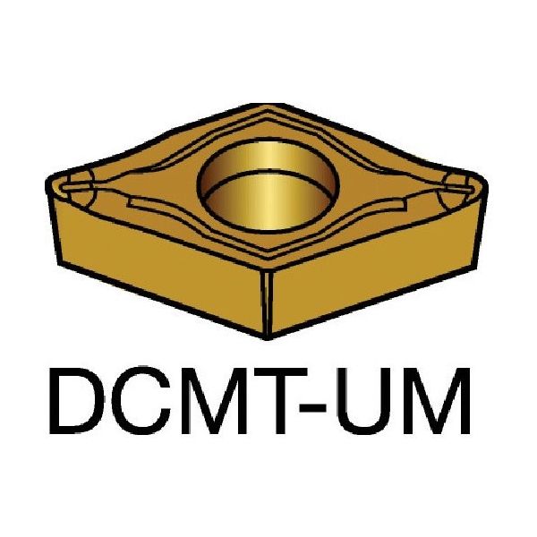 サンドビック SANDVIK コロターン107 旋削用ポジチップ(130) 1515 DCMT 11 T3 08-UM 1セット(10個)（直送品）