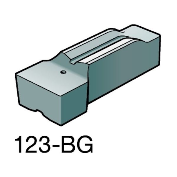 サンドビック コロカット1・2 突切り加工用チップ(320) H10F N123L1-1160-0002-BG 1セット(5個)（直送品） 14,355円