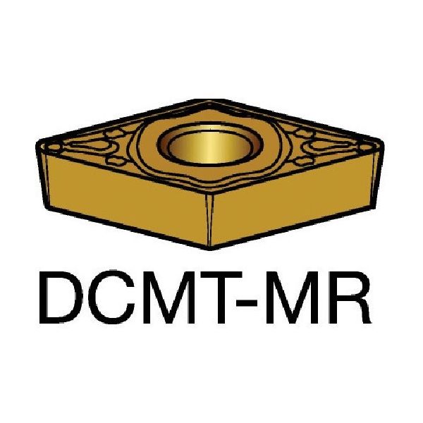 サンドビック SANDVIK コロターン107 旋削用ポジチップ(120) 2035 DCMT 11 T3 12-MR 1セット(10個)（直送品）