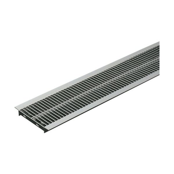 奥岡 ステンレス製 U字溝用 グレーチング 溝幅300用 P12.5 プレーン エコノミー OSU3 20-30F(P12.5) 1本（直送品）