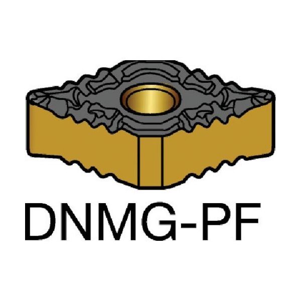 サンドビック SANDVIK TーMax P 旋削用ネガチップ(110) 5015 DNMG 15 06 12-PF 1セット(10個)（直送品）