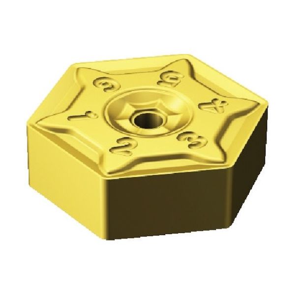 SANDVIK コロミルSー60 フライス加工用チップ(170) K20W HNEF 09 05 08-KM 1セット(10個)（直送品）