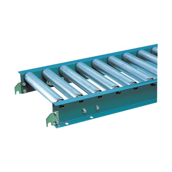 三鈴工機 三鈴 スチールローラコンベヤ MS42型1.4T ローラー幅150P150 1.0m MS42-151510 1台（直送品）