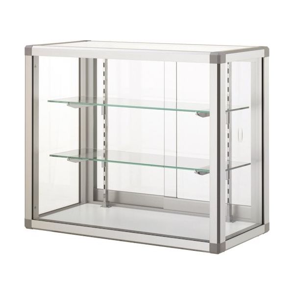 ハヤノ産業 ハヤノ フォルティッシュ アップケース シルバー プッシュ錠付 900×300×H400 P90304S-P 1台（直送品）