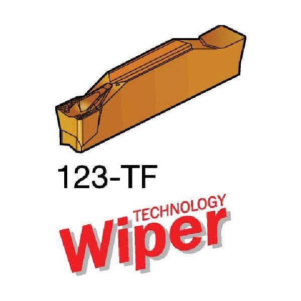 SANDVIK コロカット1・2 旋削加工用チップ(320) 1005 N123K2-0600-0004-TF 1セット(10個)（直送品）